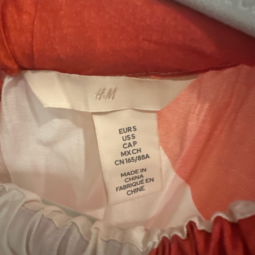 H&M Orange and White Maxi Dress - Picture 3 of 3